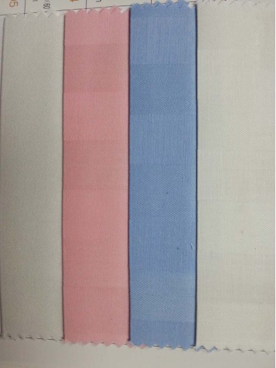 HN-HOPI 漂白紗卡C20*20*108*58 CVC  滌棉緞條50/50*30*30*133*80 耐漂白水 耐氯漂 制服 Anti bleaching bleaching resistant 正面照